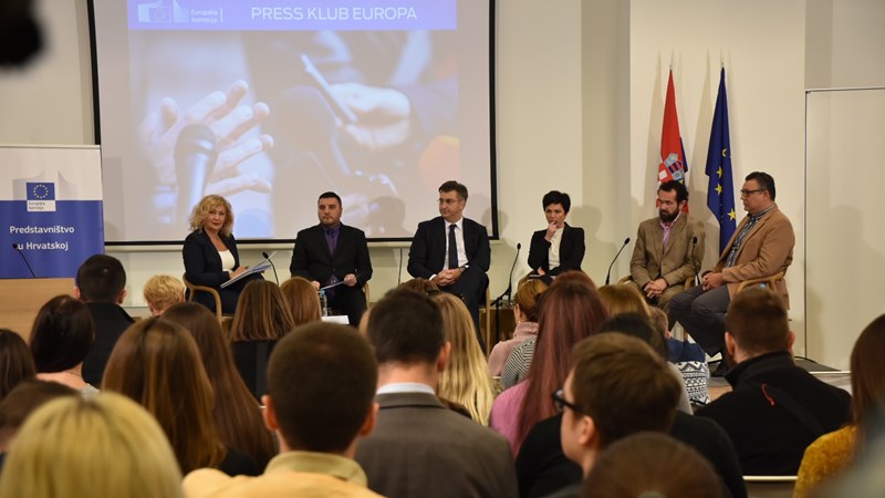 Predsjednik Vlade na raspravi o stanju u EU nakon sastanka Europskoga vijeća i o perspektivama Hrvatske u 2018. godini